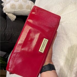3 x 20$ Cole Haan Red Clutch Wristlet